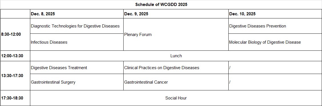 schedule